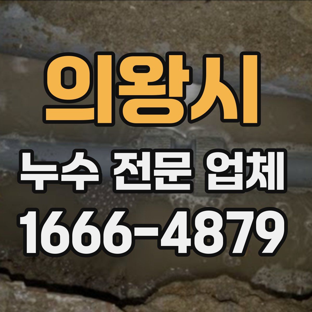 의왕시 누수 전문 업체