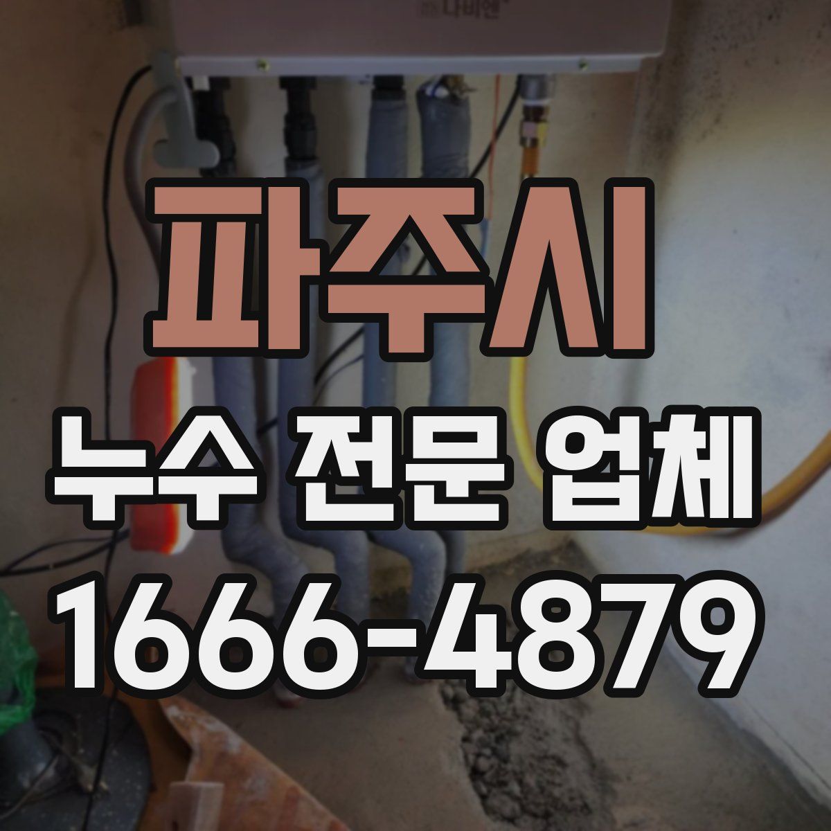 파주시 누수 전문 업체