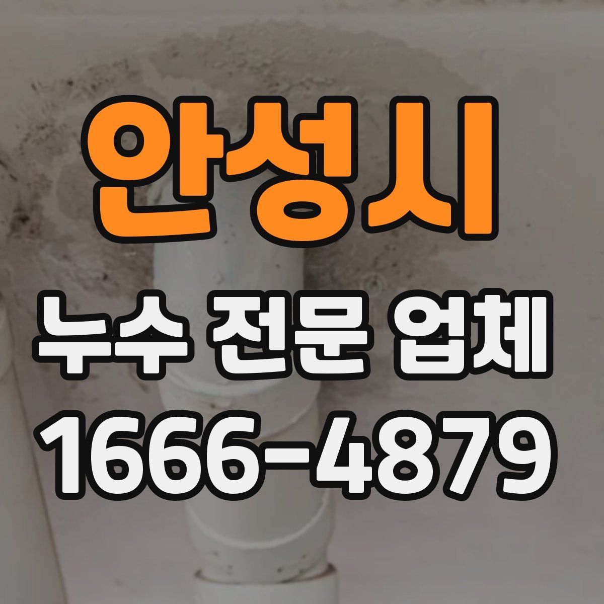 안성시 누수 전문 업체