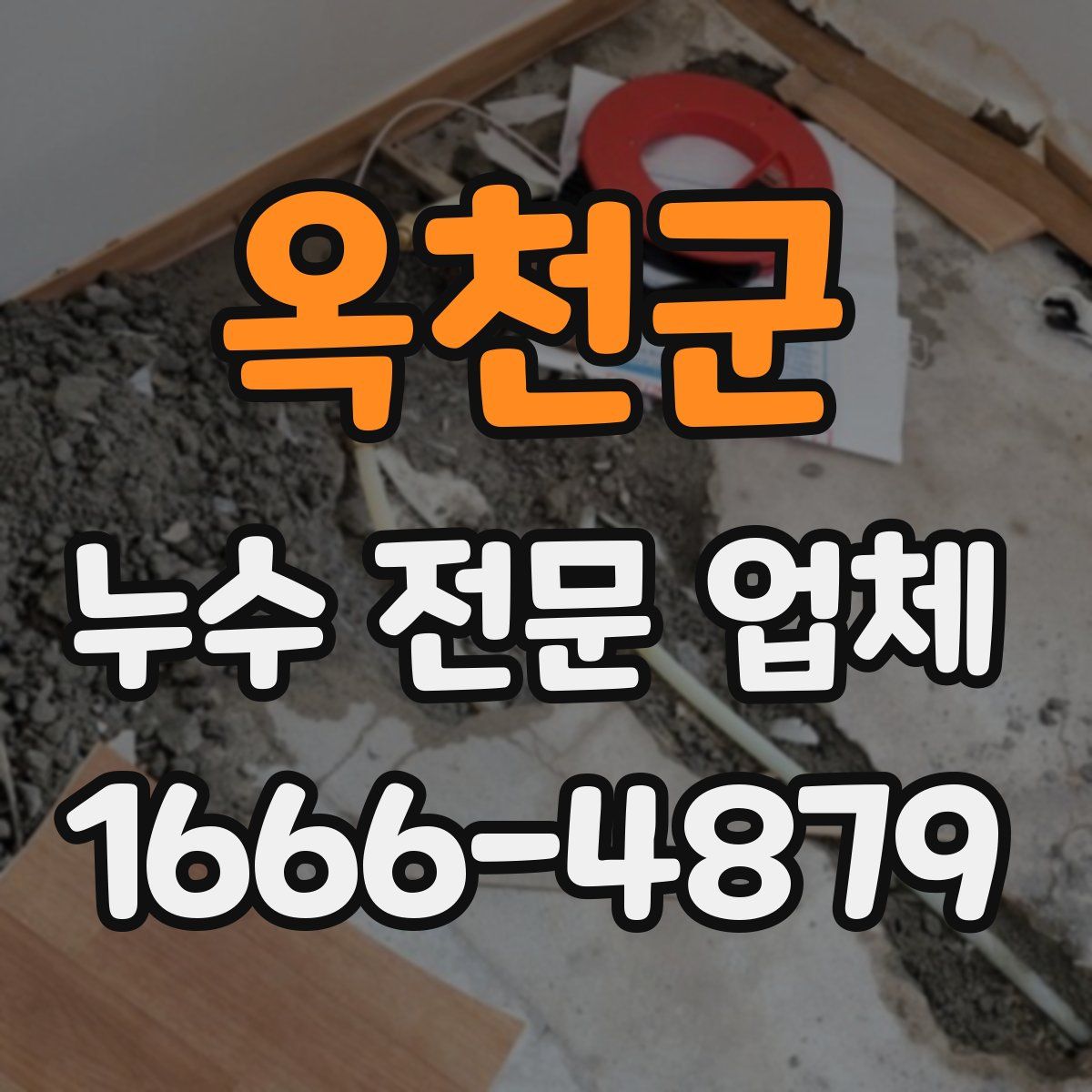 옥천군 누수 전문 업체