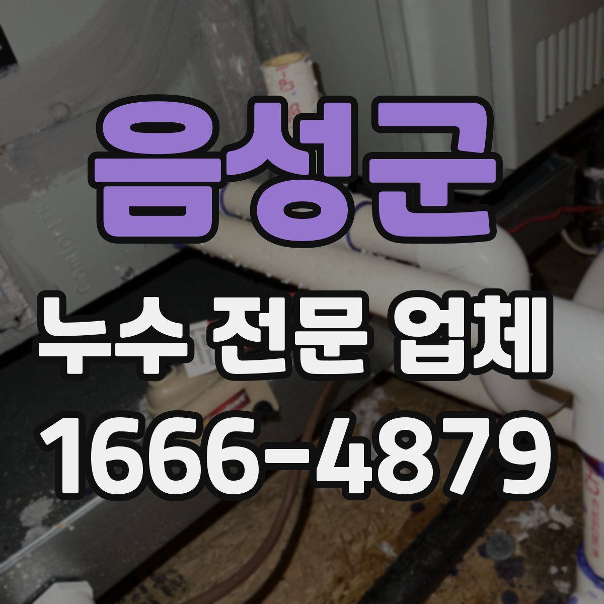 음성군 누수 전문 업체