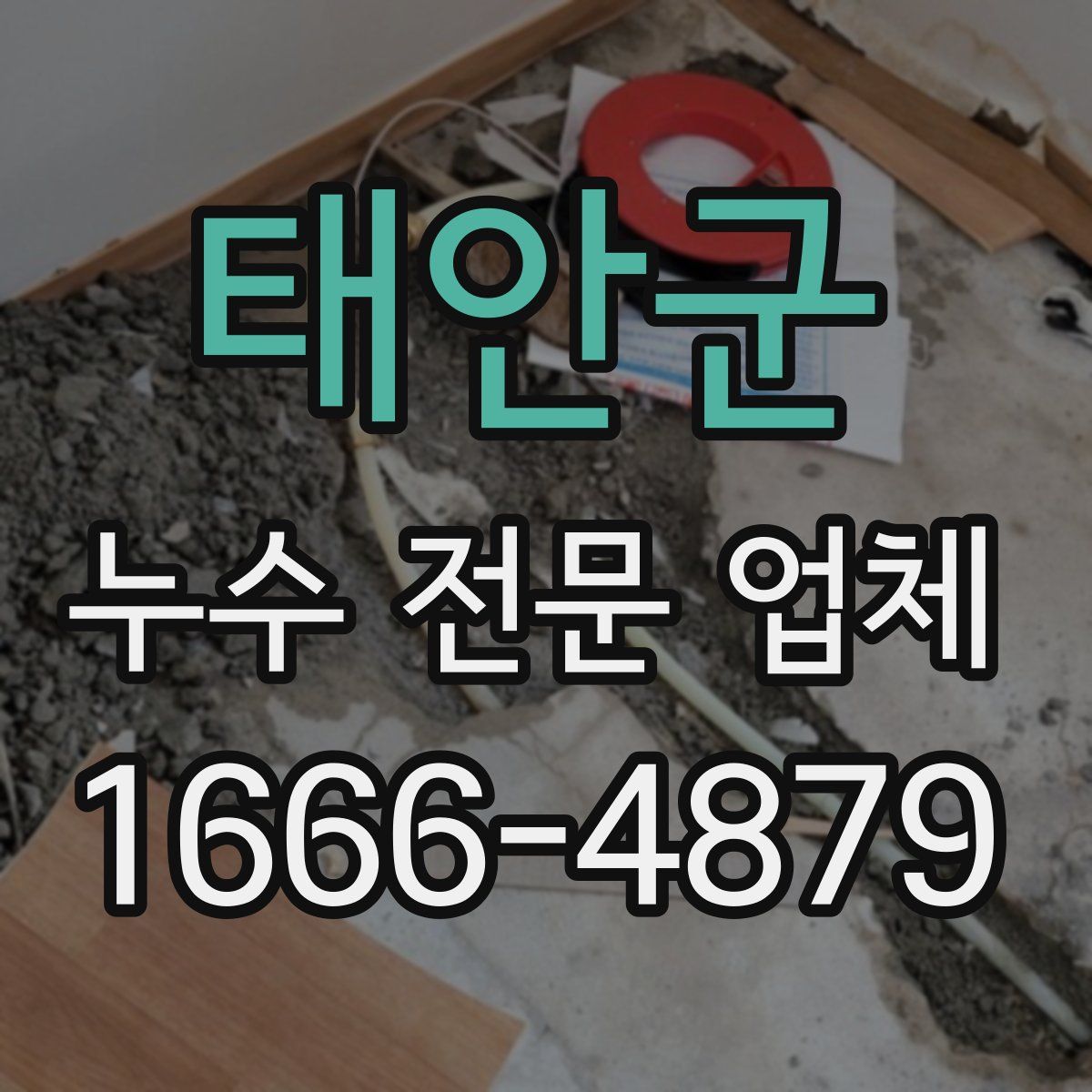 태안군 누수 전문 업체