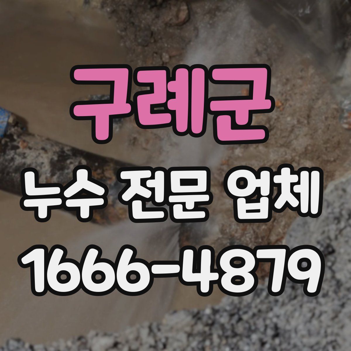 구례군 누수 전문 업체