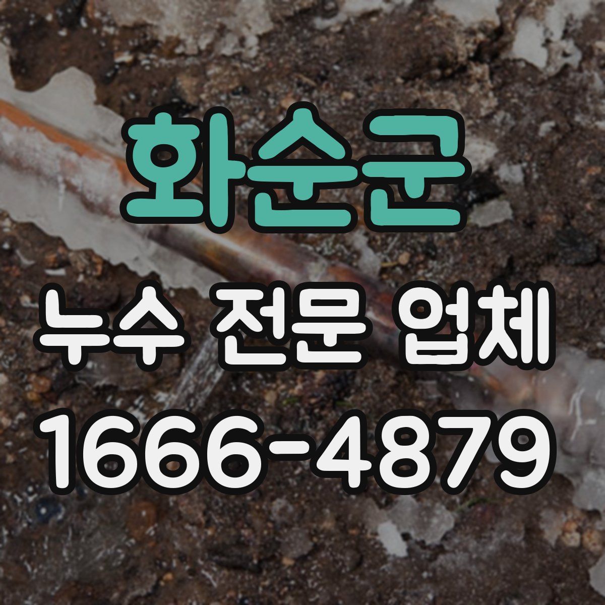 화순군 누수 전문 업체