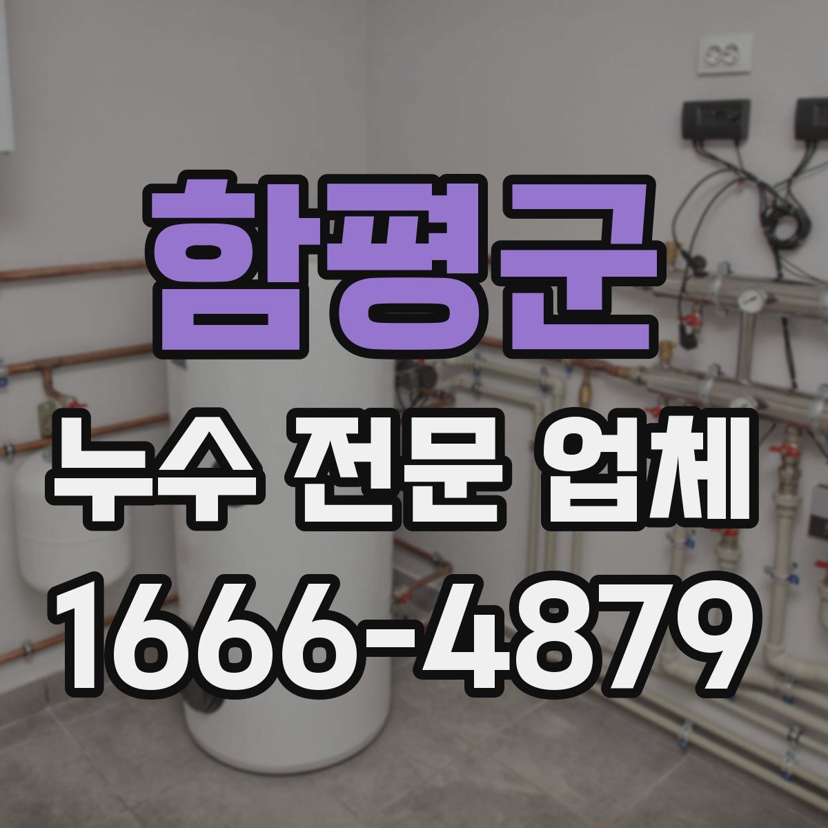 함평군 누수 전문 업체