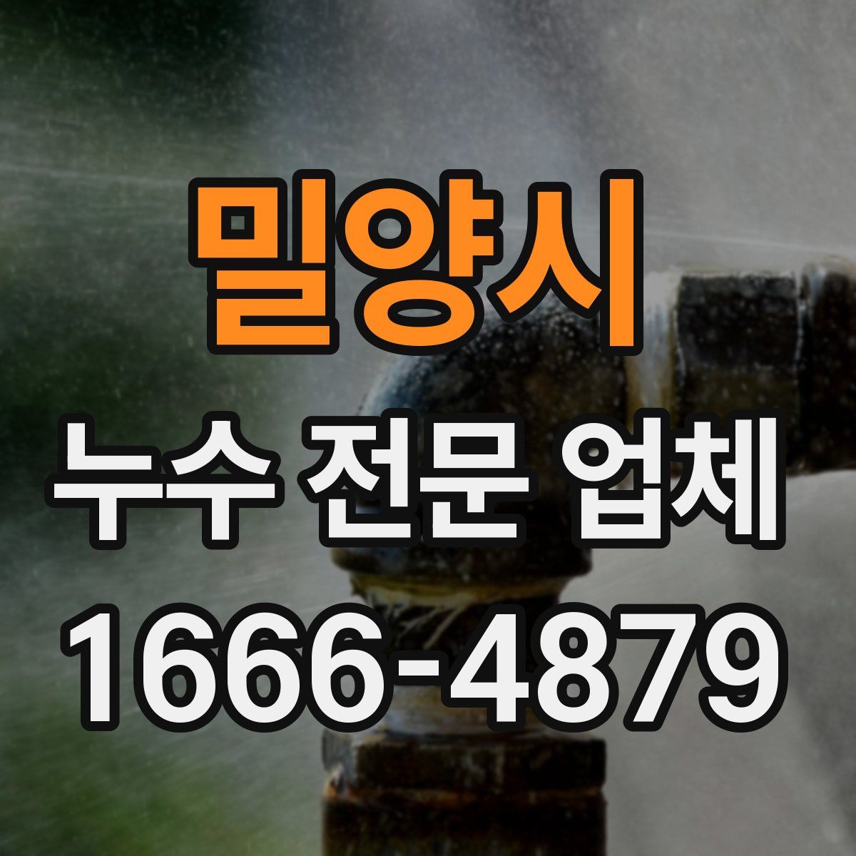 밀양시 누수 전문 업체