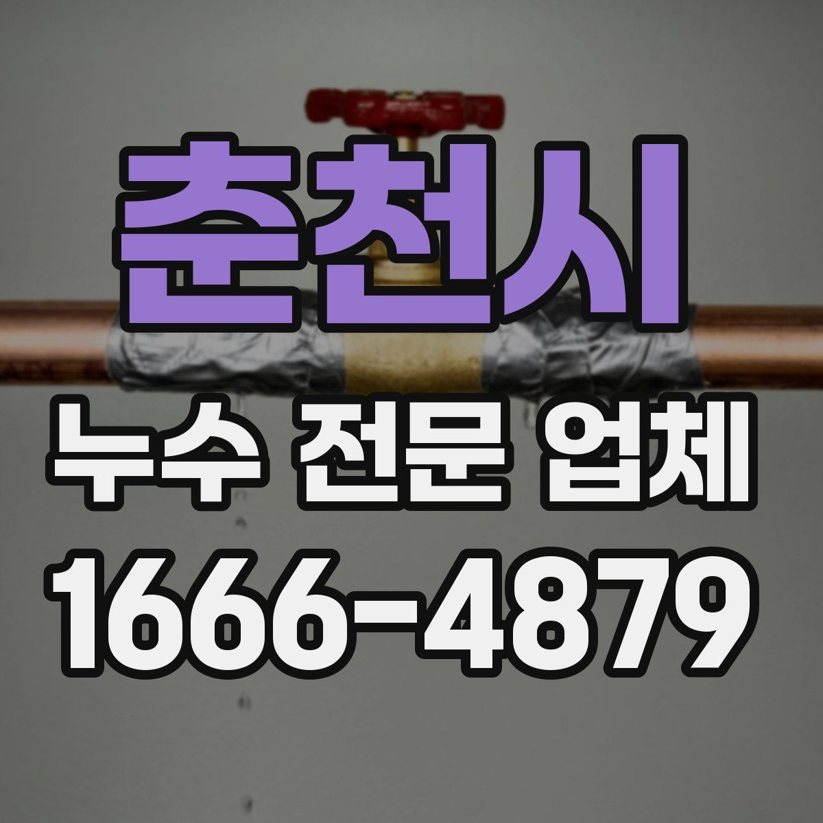 춘천시 누수 전문 업체