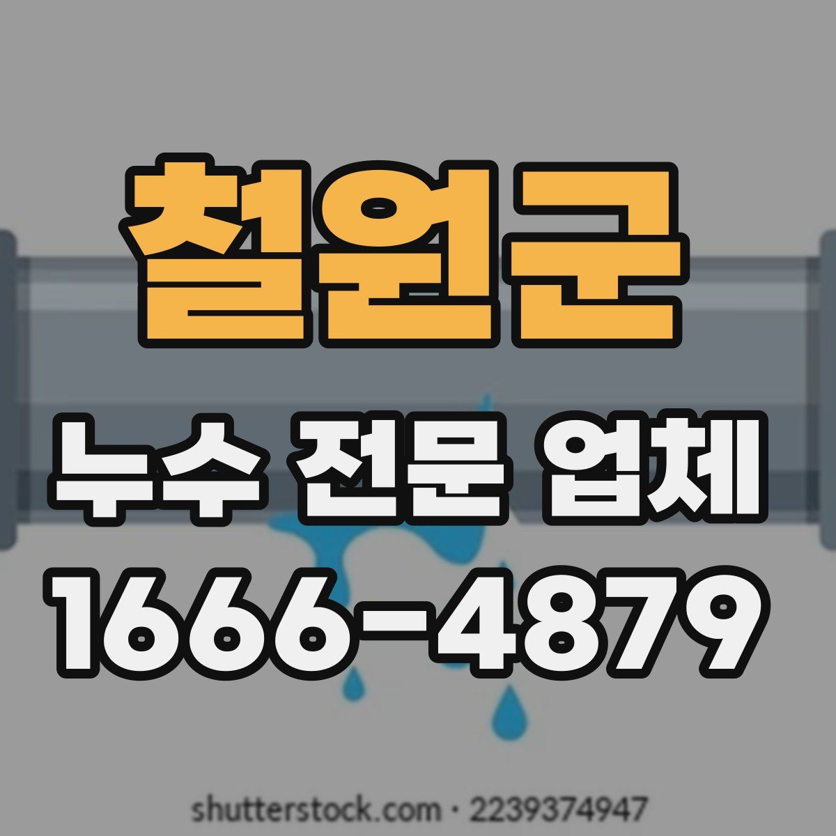 철원군 누수 전문 업체