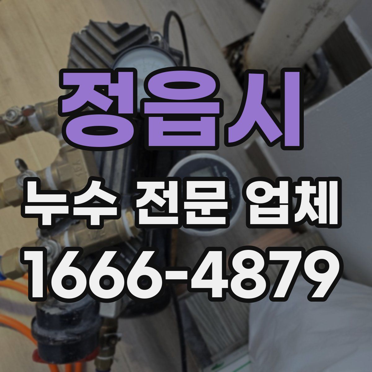 정읍시 누수 전문 업체