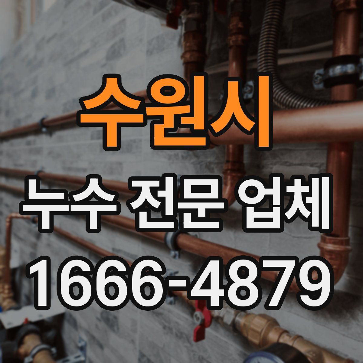 수원시 누수 전문 업체