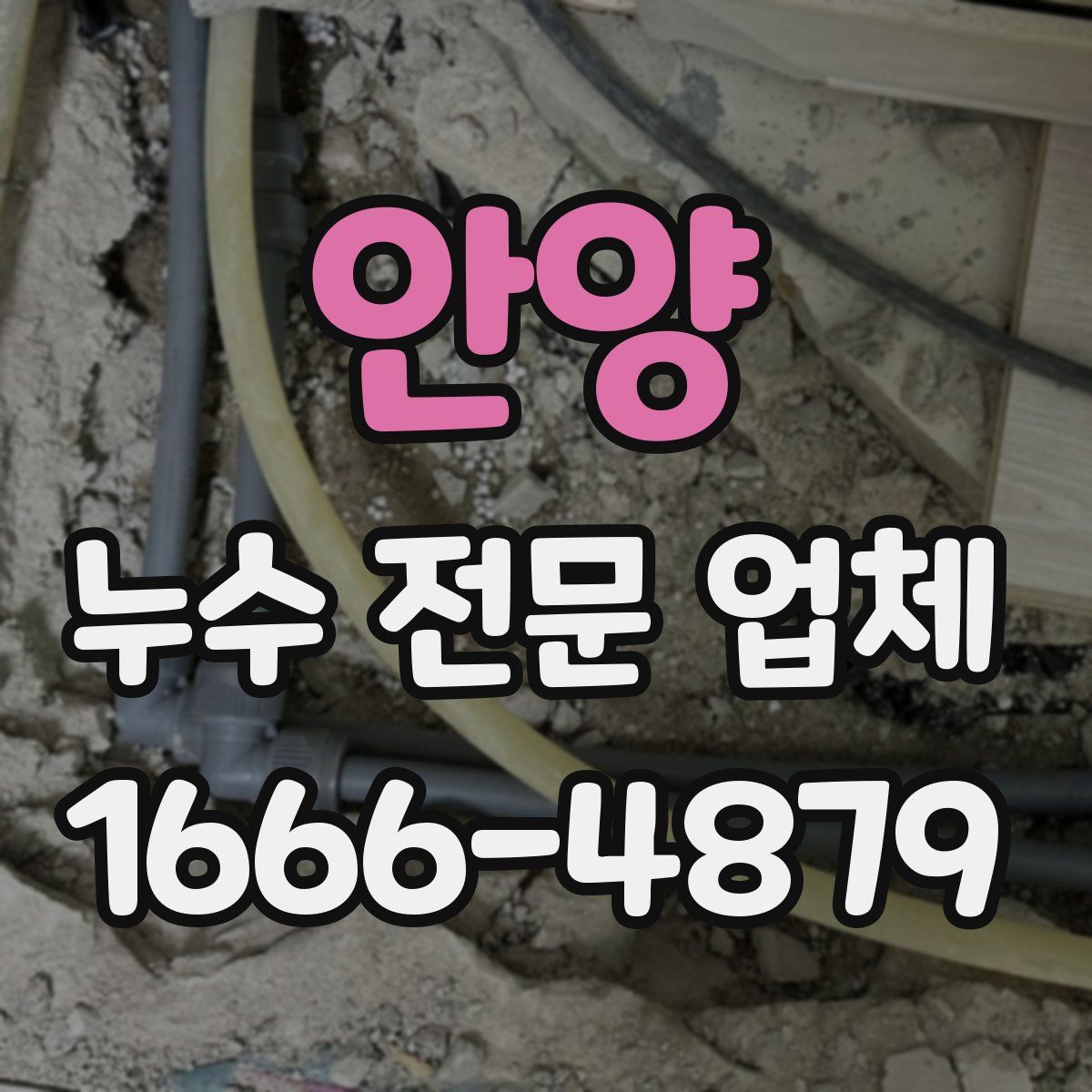 안양 누수 전문 업체