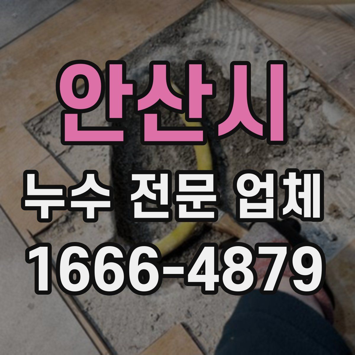 안산시 누수 전문 업체