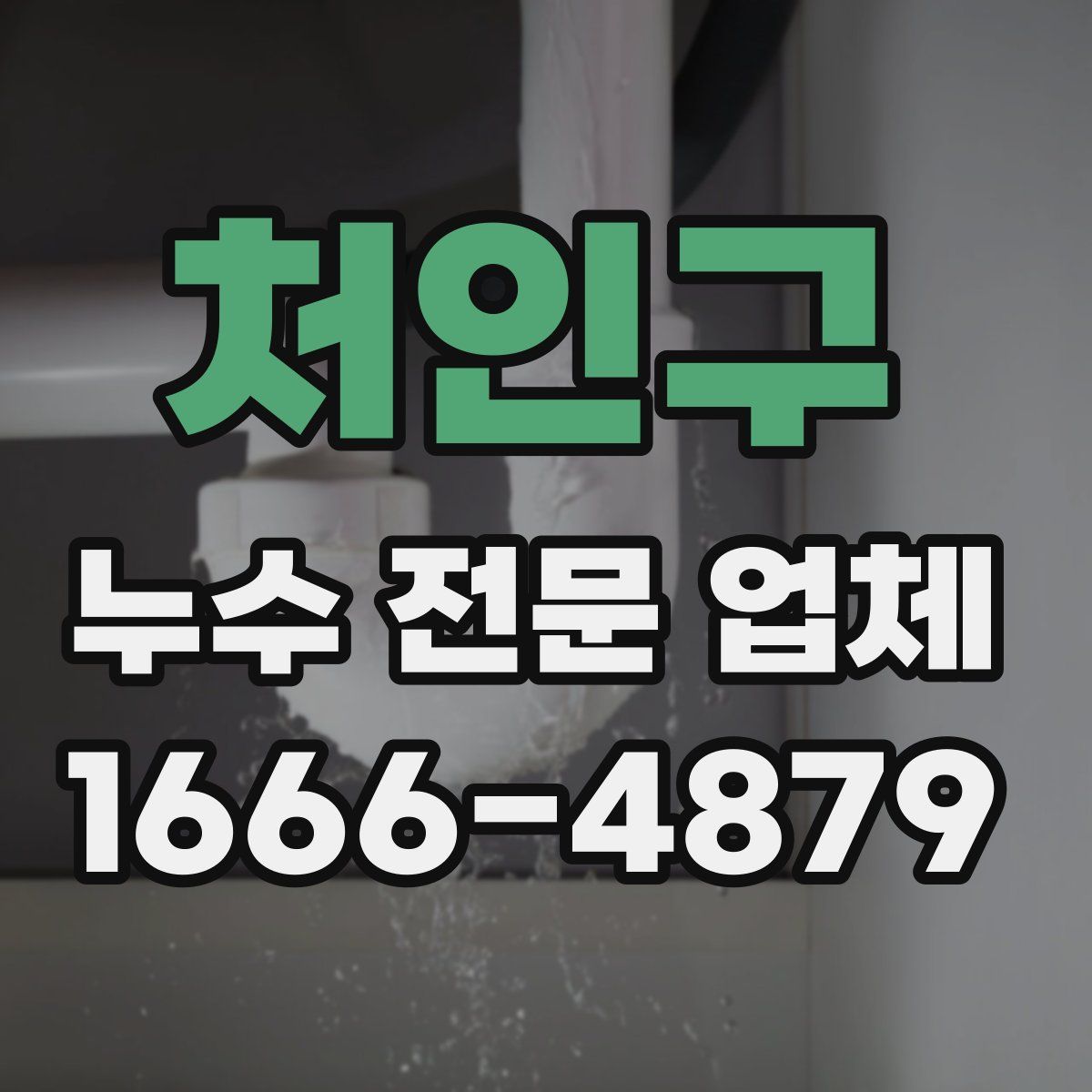 처인구 누수 전문 업체