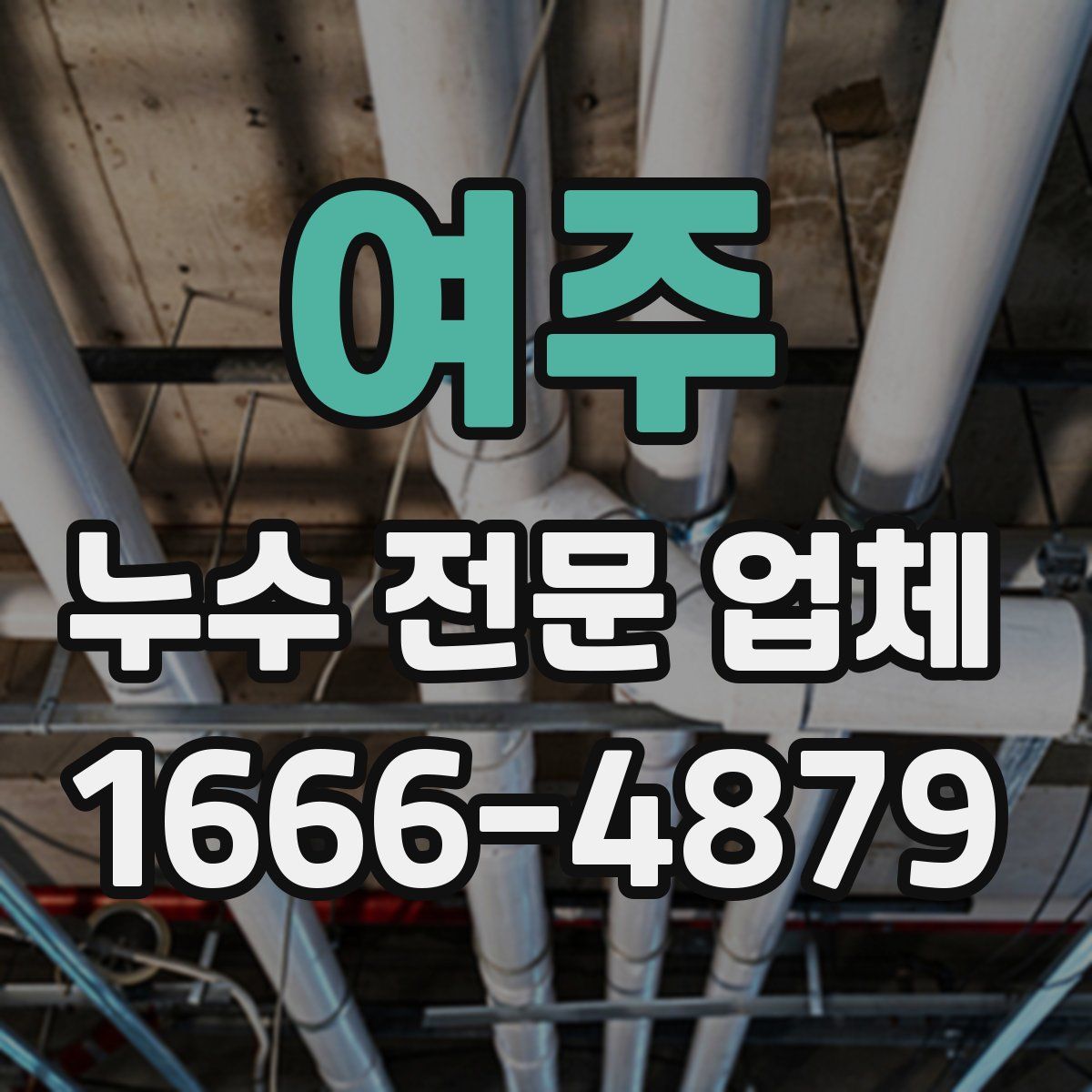 여주 누수 전문 업체