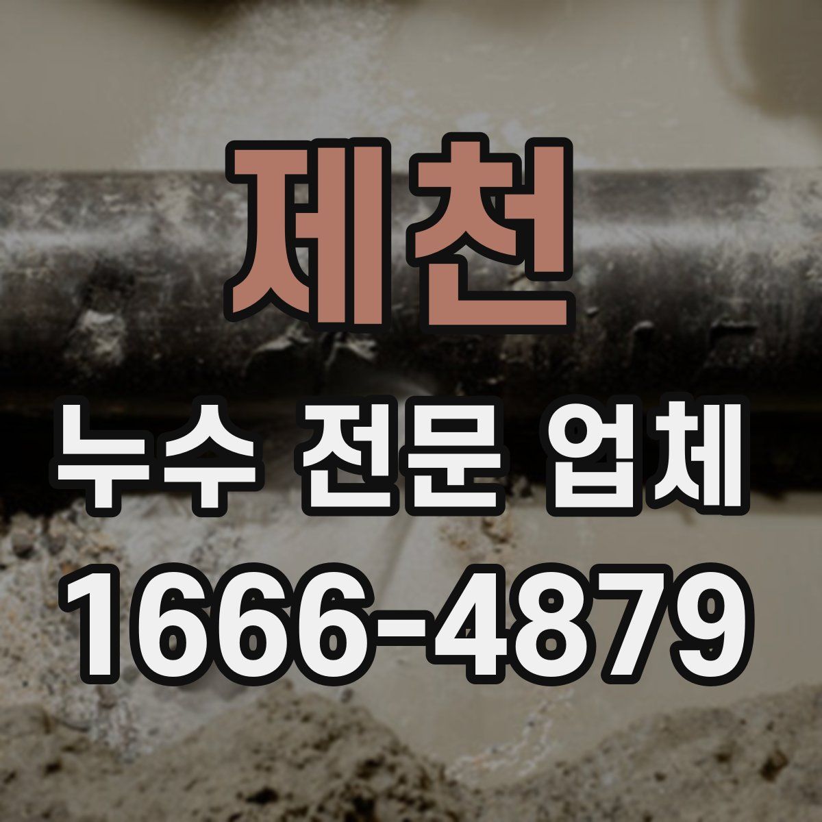제천 누수 전문 업체