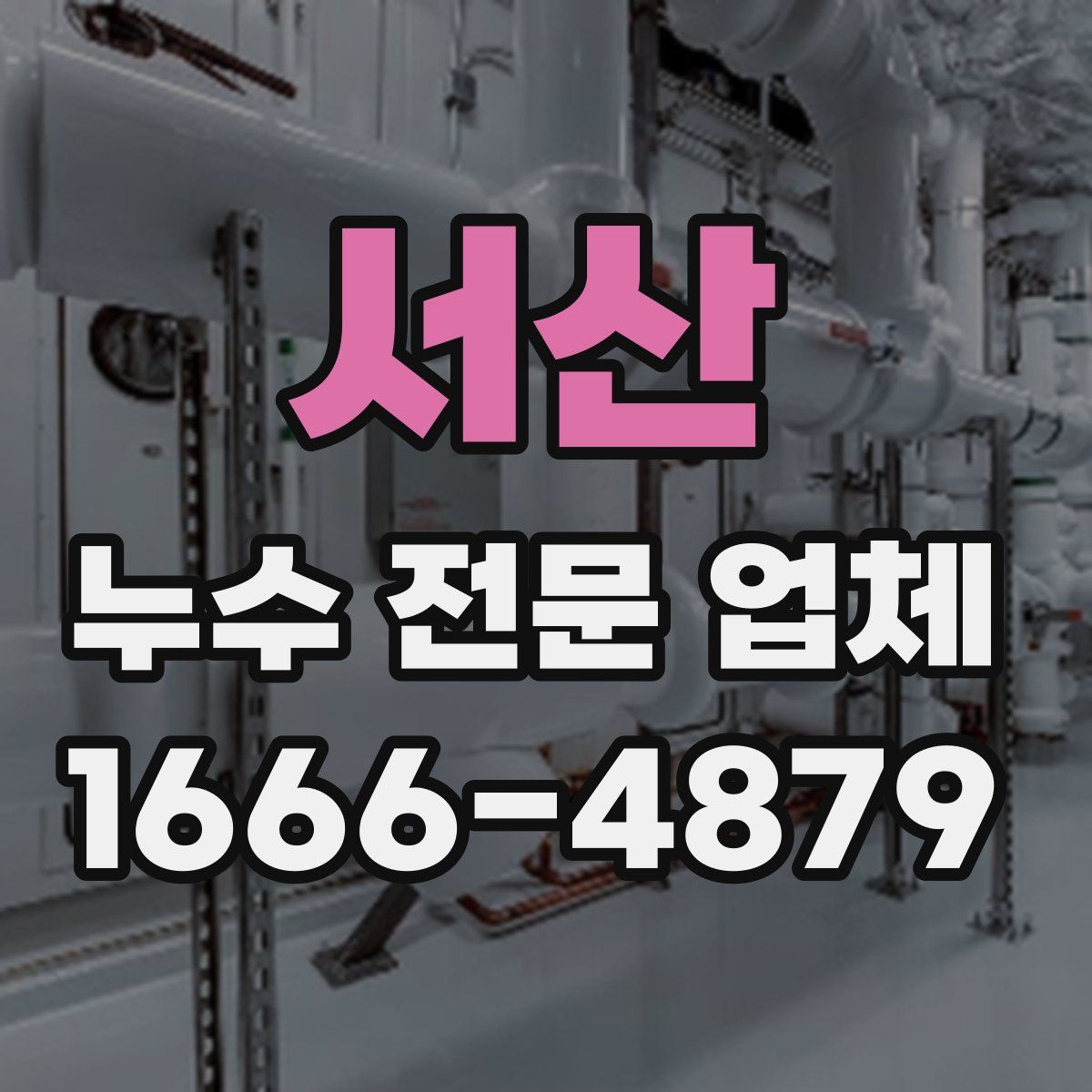 서산 누수 전문 업체