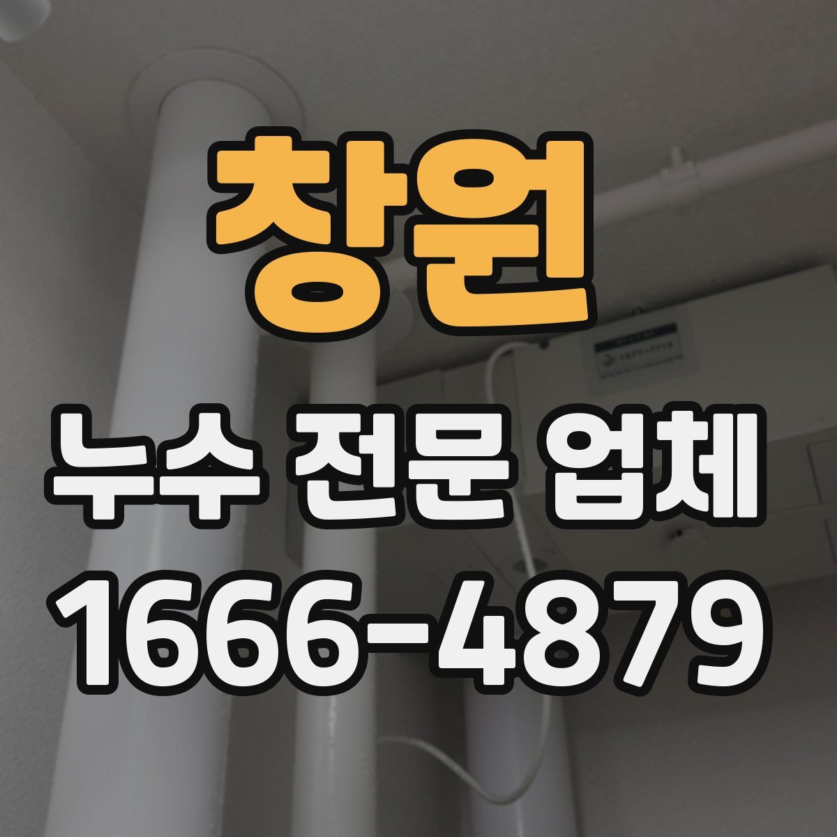 창원 누수 전문 업체