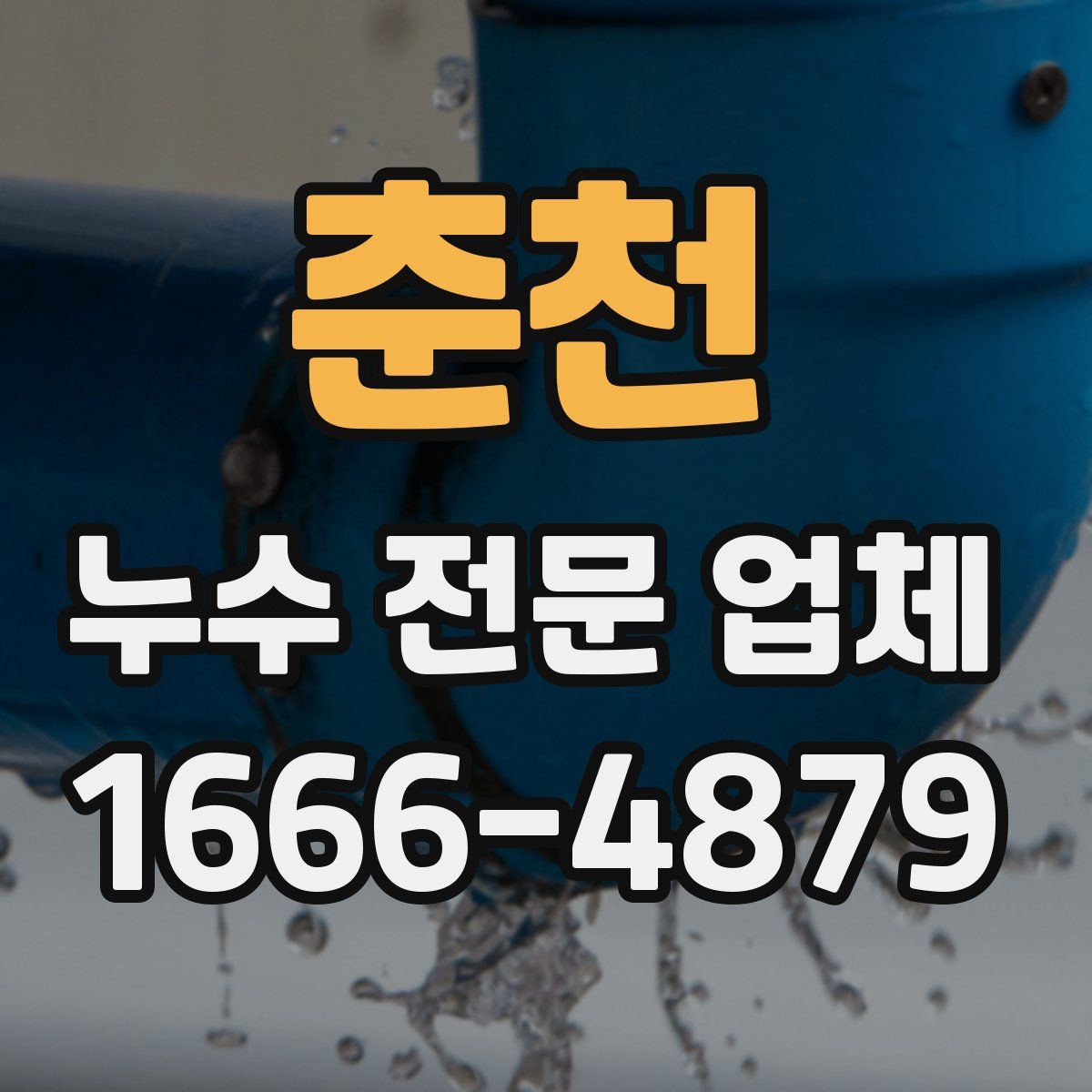 춘천 누수 전문 업체