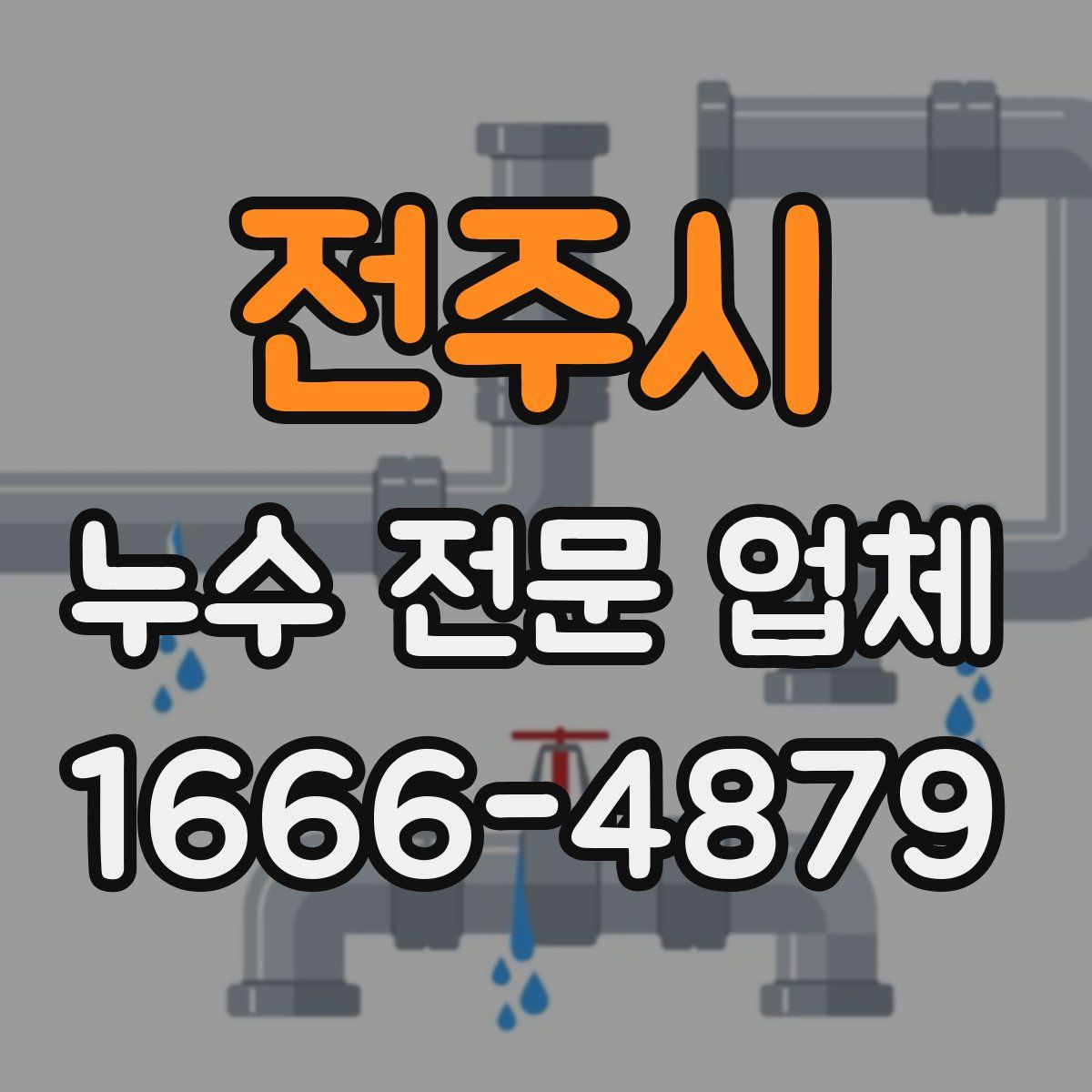 전주시 누수 전문 업체
