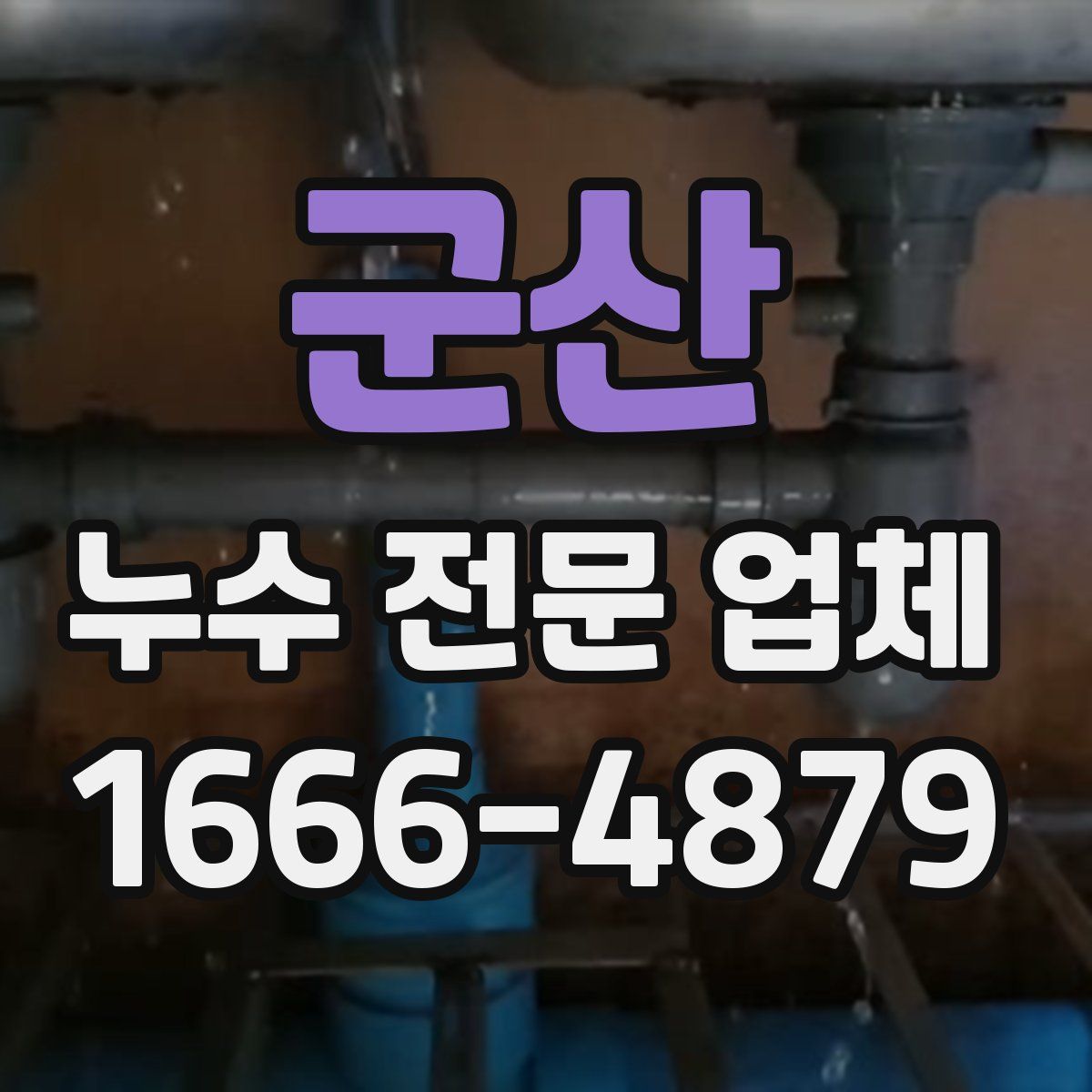 군산 누수 전문 업체