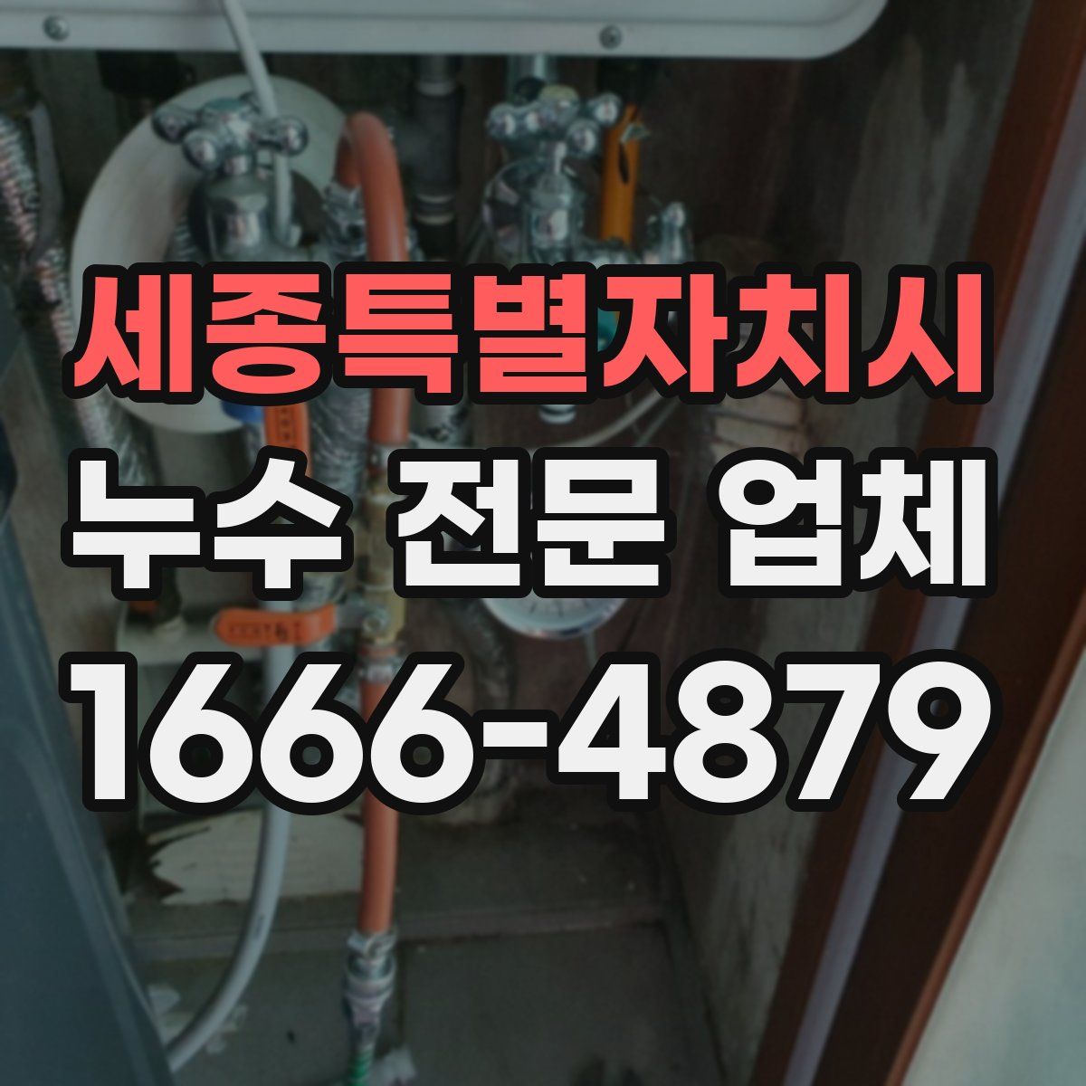 세종특별자치시 누수 전문 업체