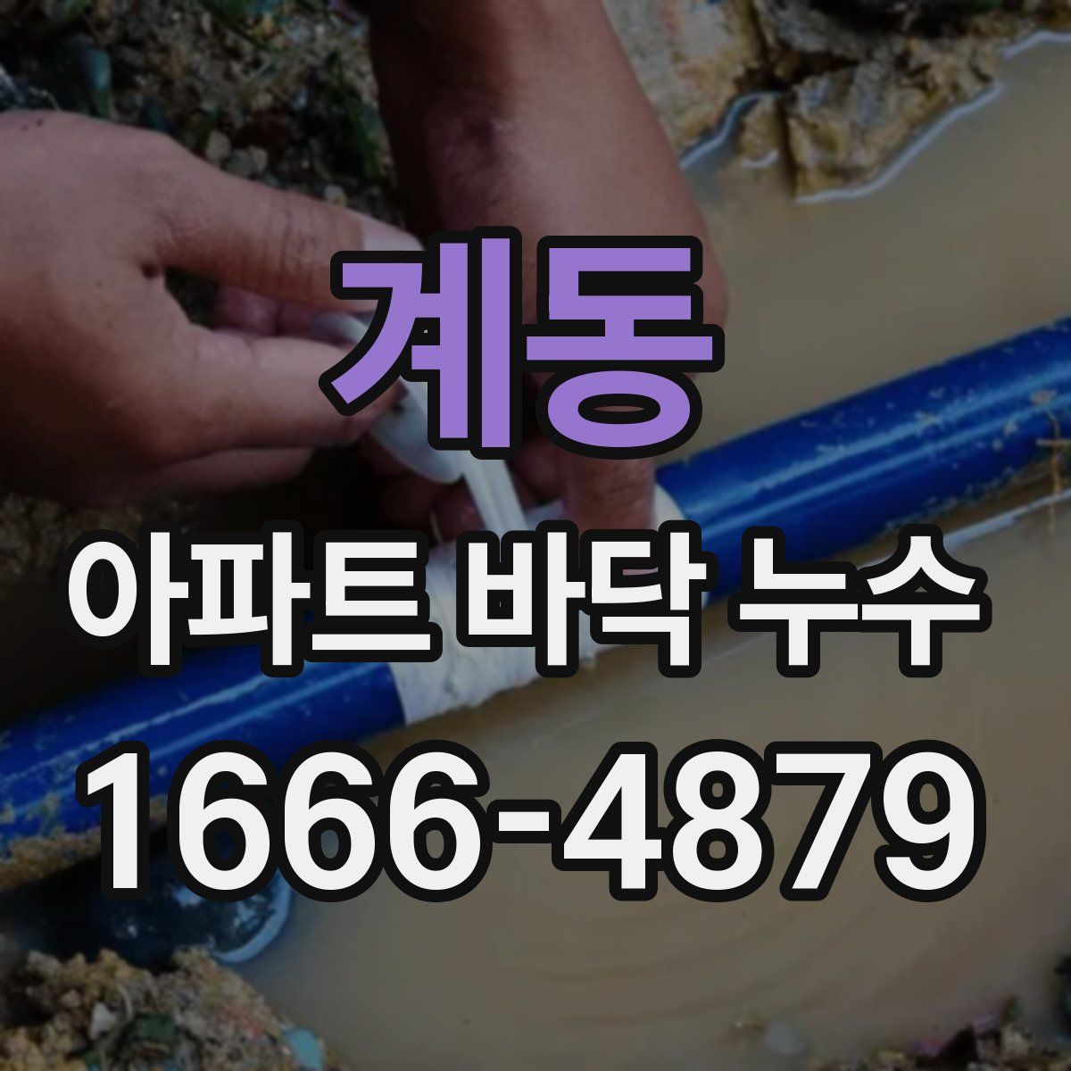 계동 아파트 바닥 누수