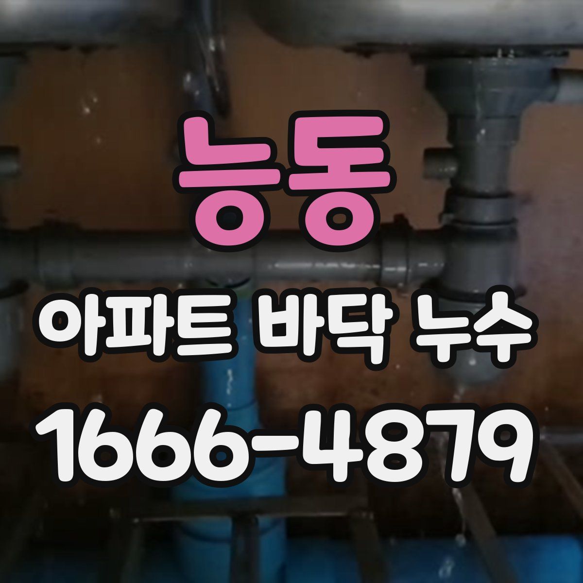 능동 아파트 바닥 누수