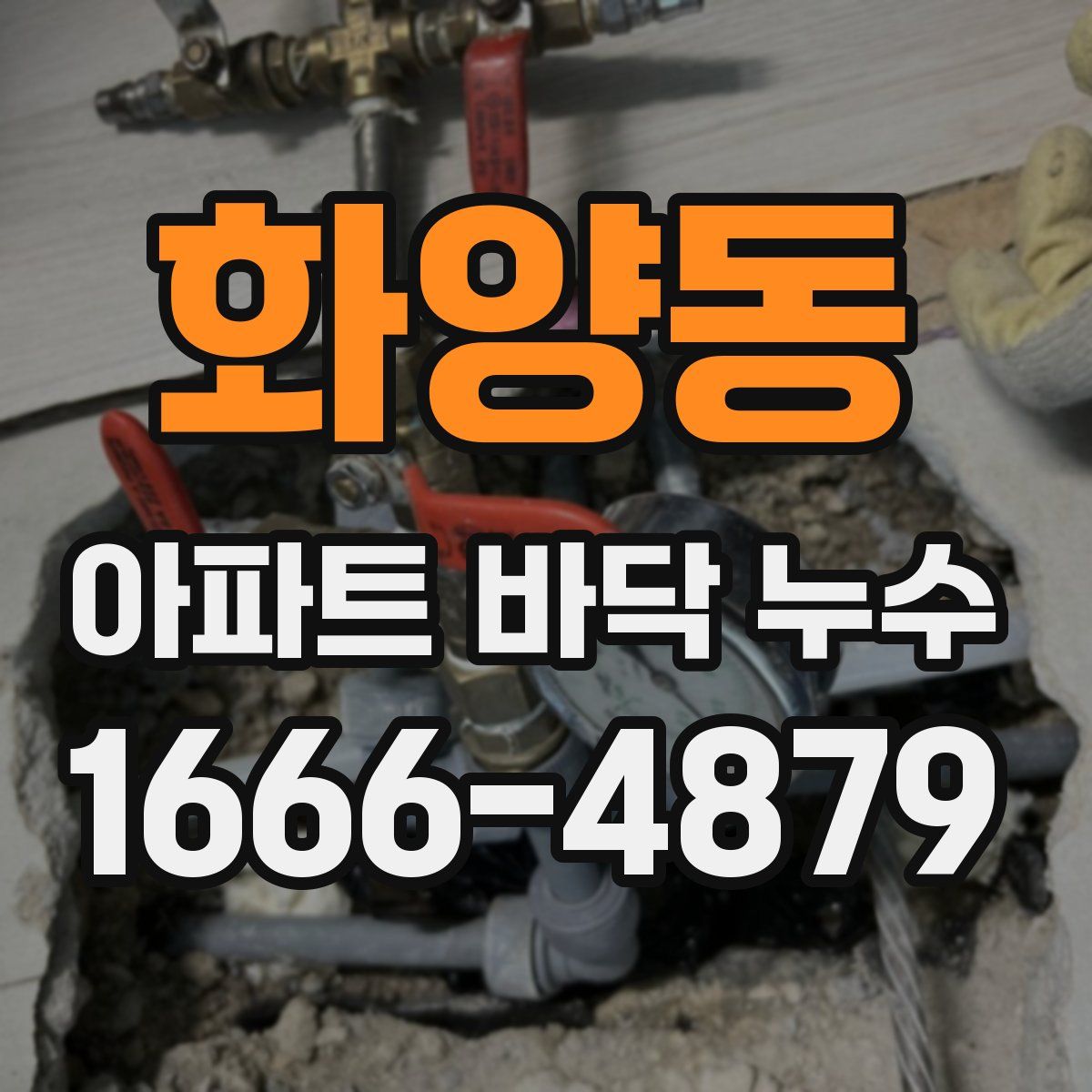 화양동 아파트 바닥 누수
