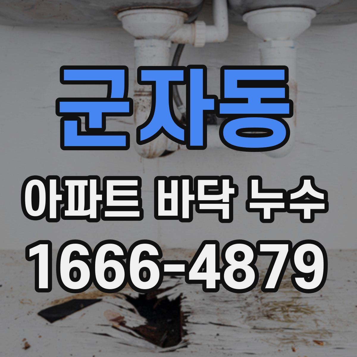 군자동 아파트 바닥 누수