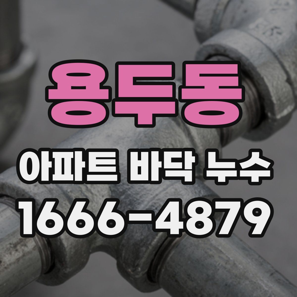 용두동 아파트 바닥 누수