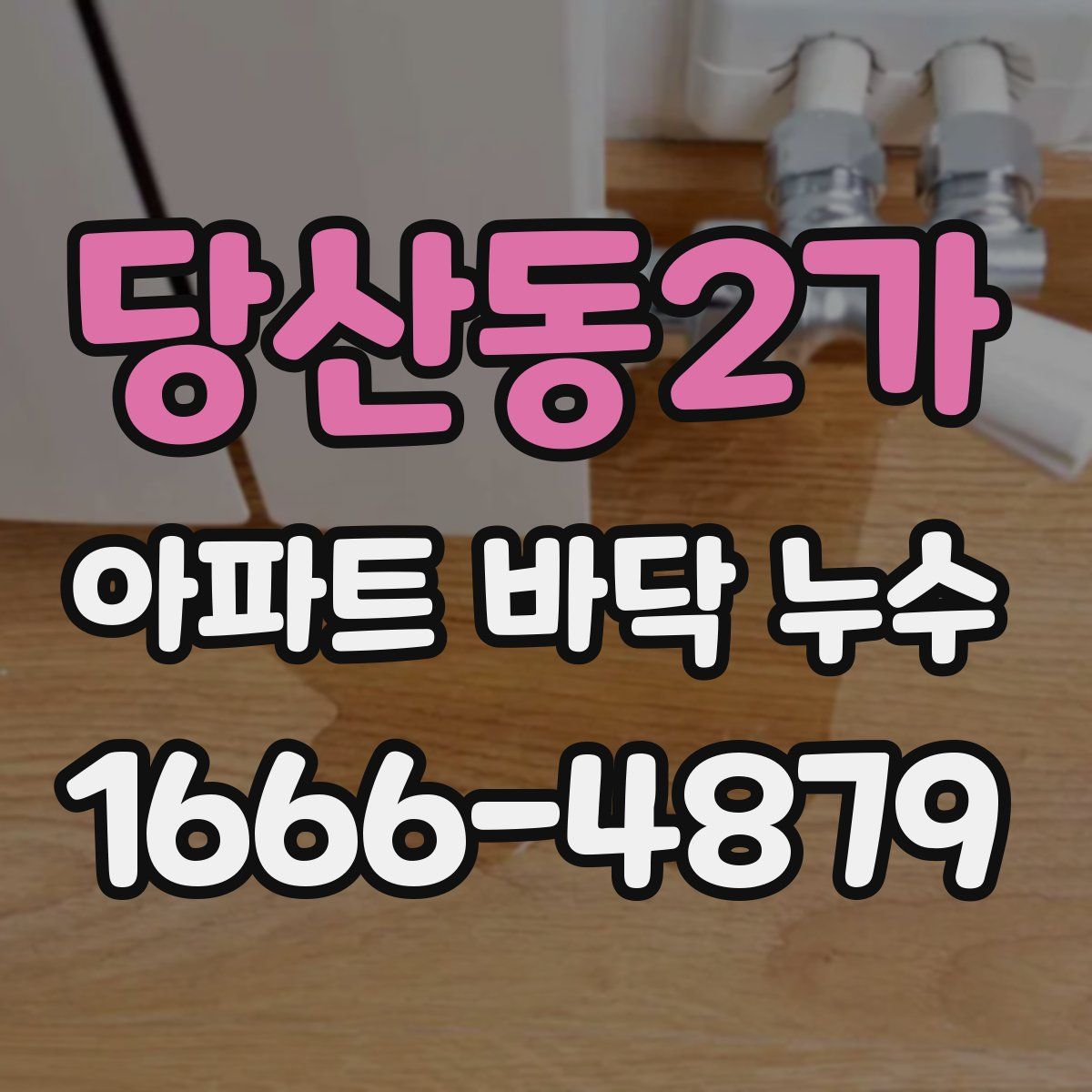 당산동2가 아파트 바닥 누수