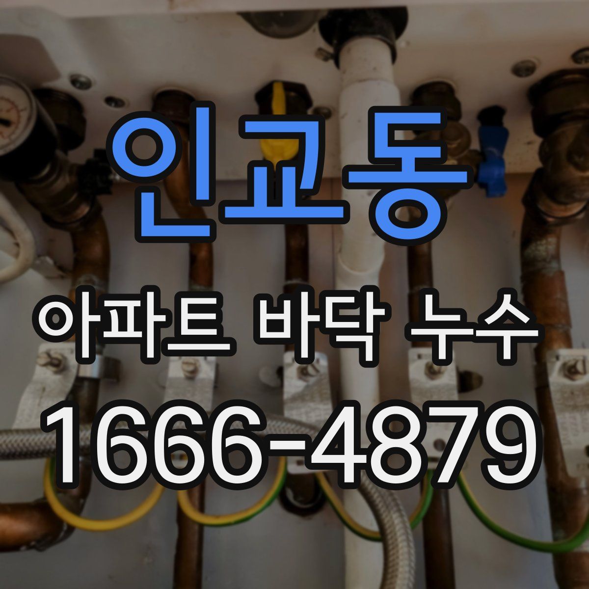인교동 아파트 바닥 누수