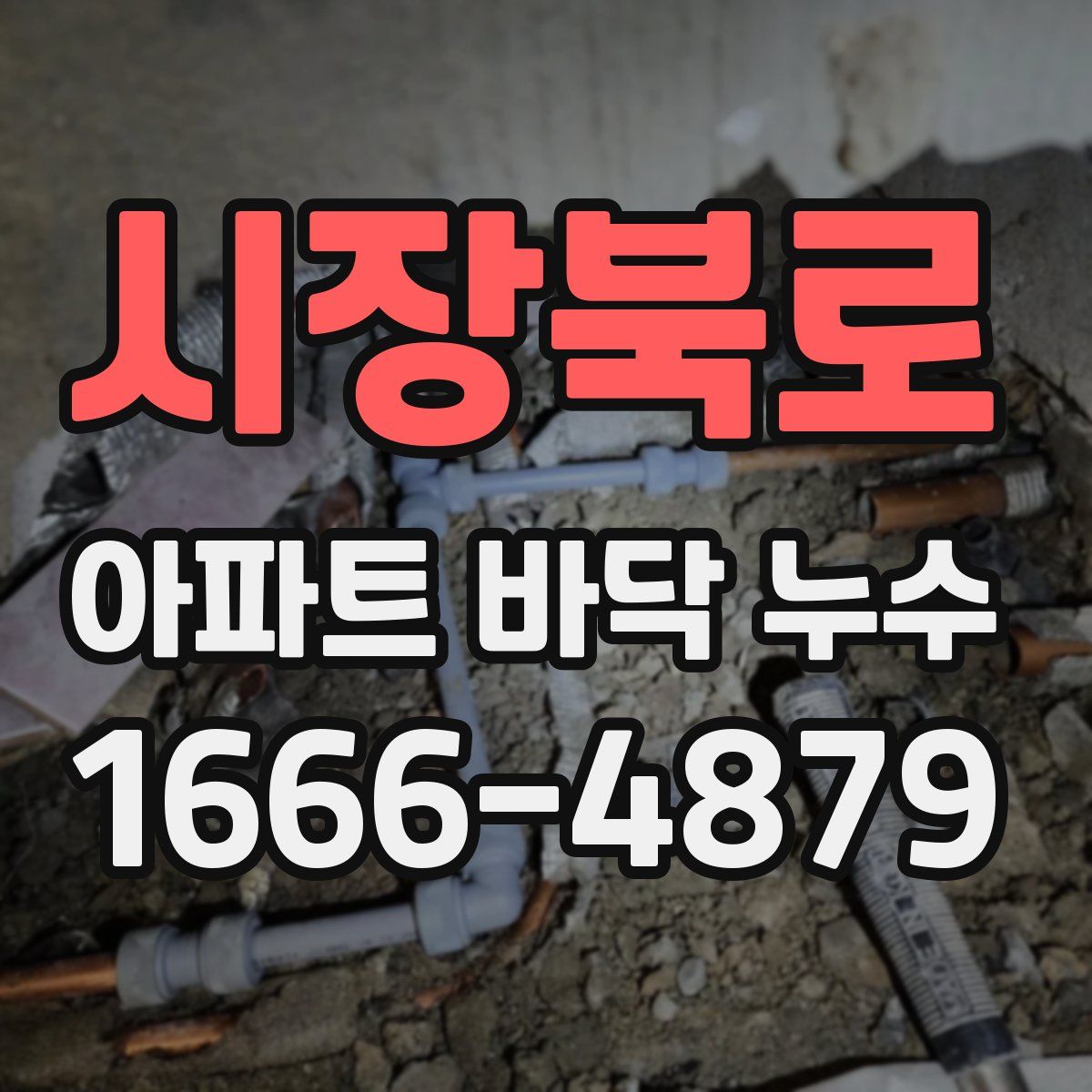 시장북로 아파트 바닥 누수