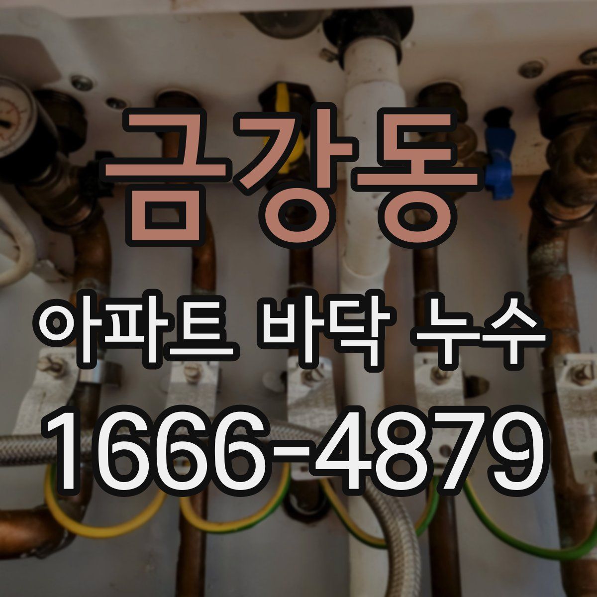 금강동 아파트 바닥 누수