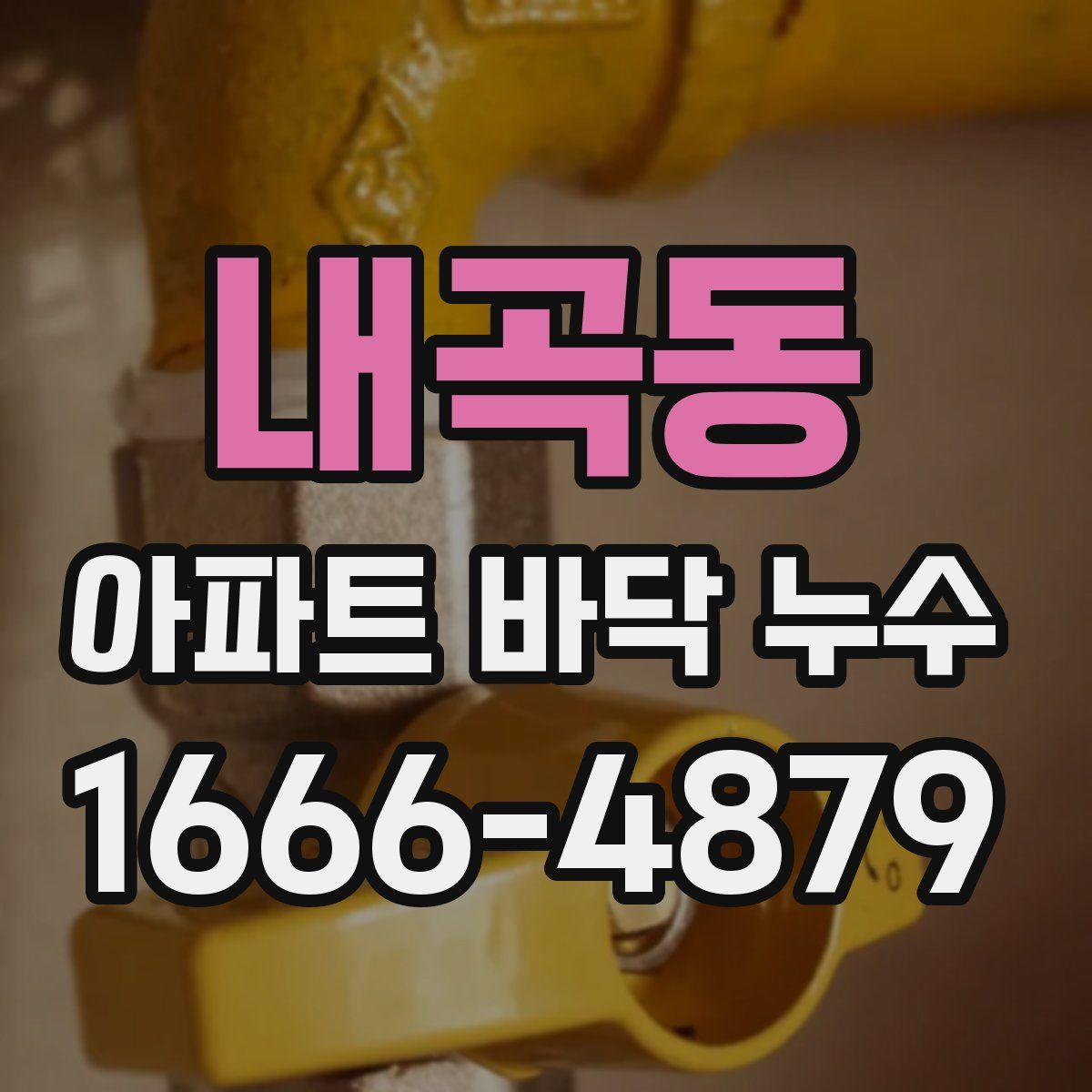 내곡동 아파트 바닥 누수