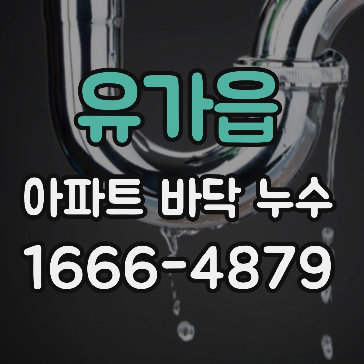 유가읍 아파트 바닥 누수