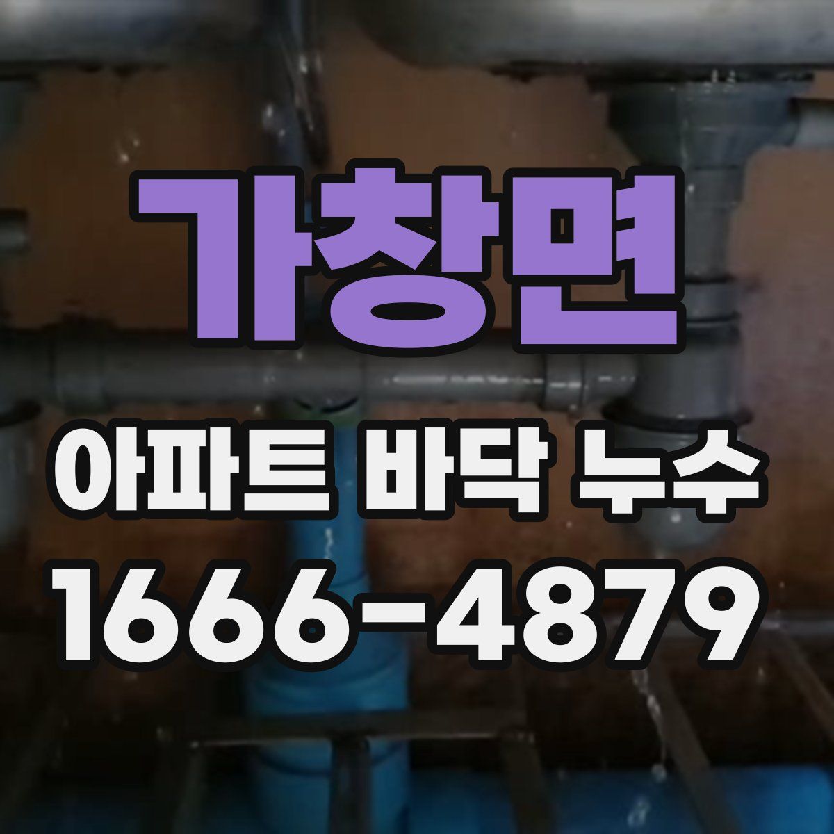 가창면 아파트 바닥 누수
