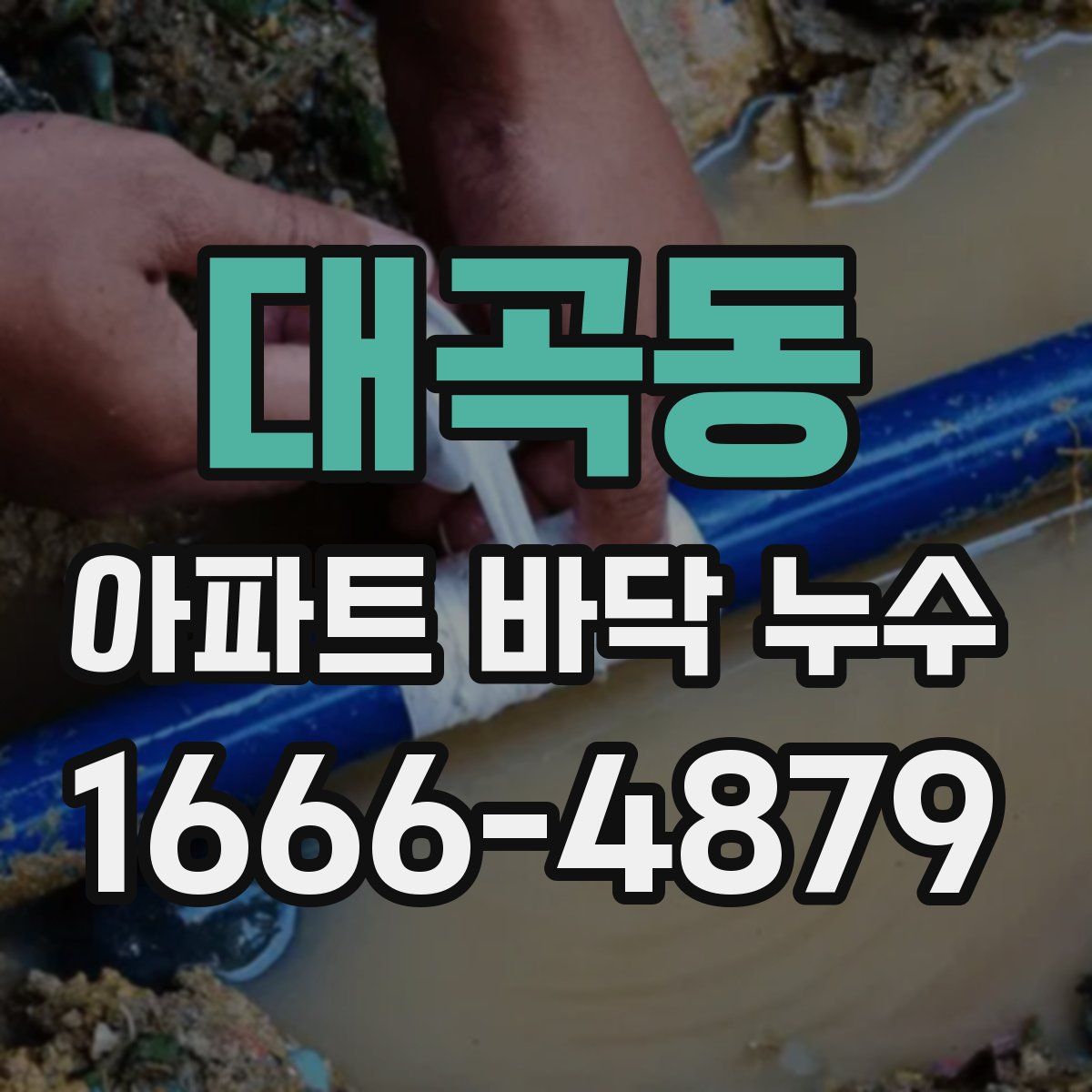 대곡동 아파트 바닥 누수