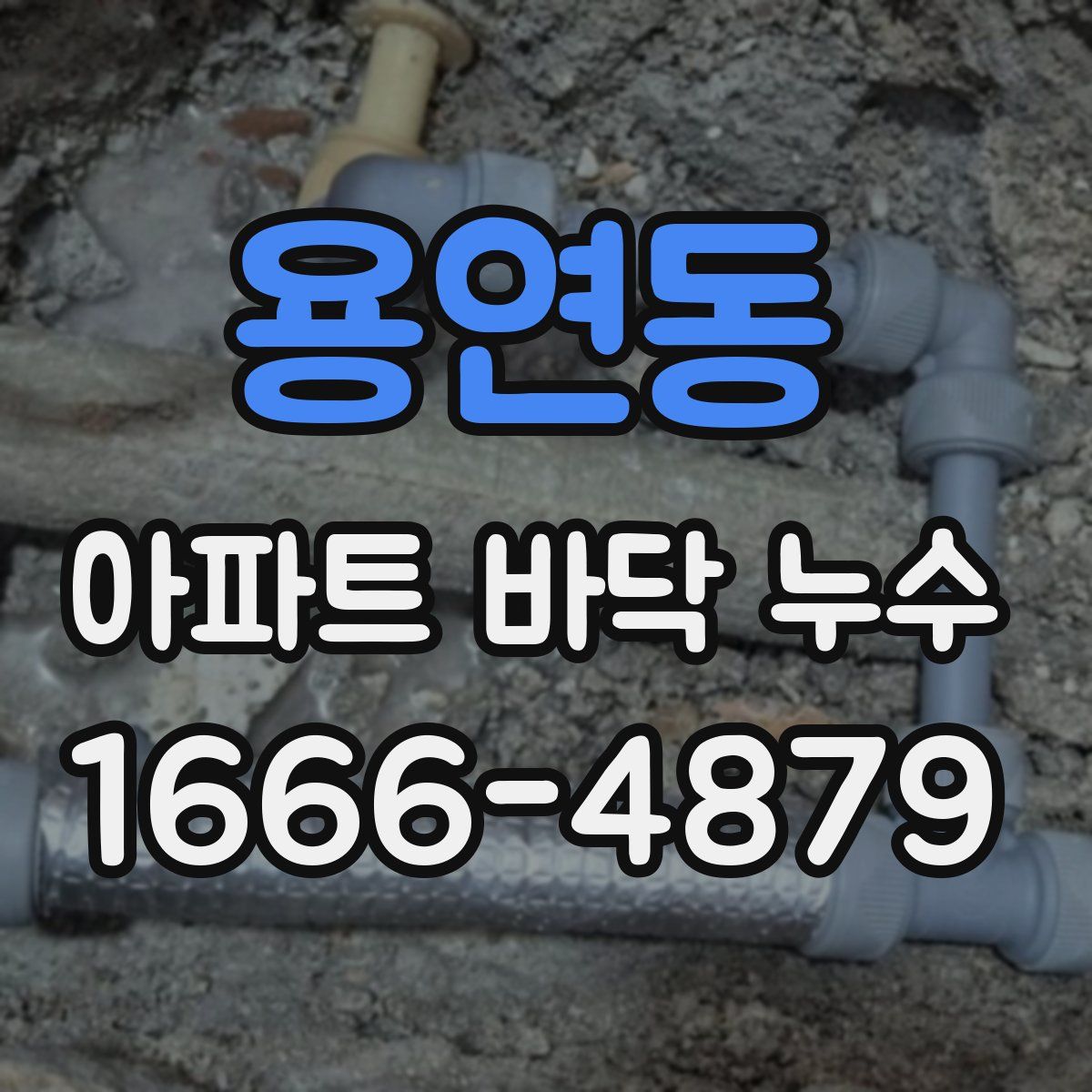 용연동 아파트 바닥 누수