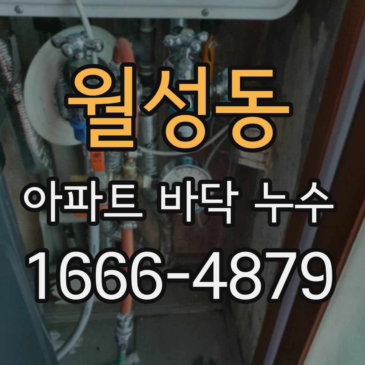 월성동 아파트 바닥 누수