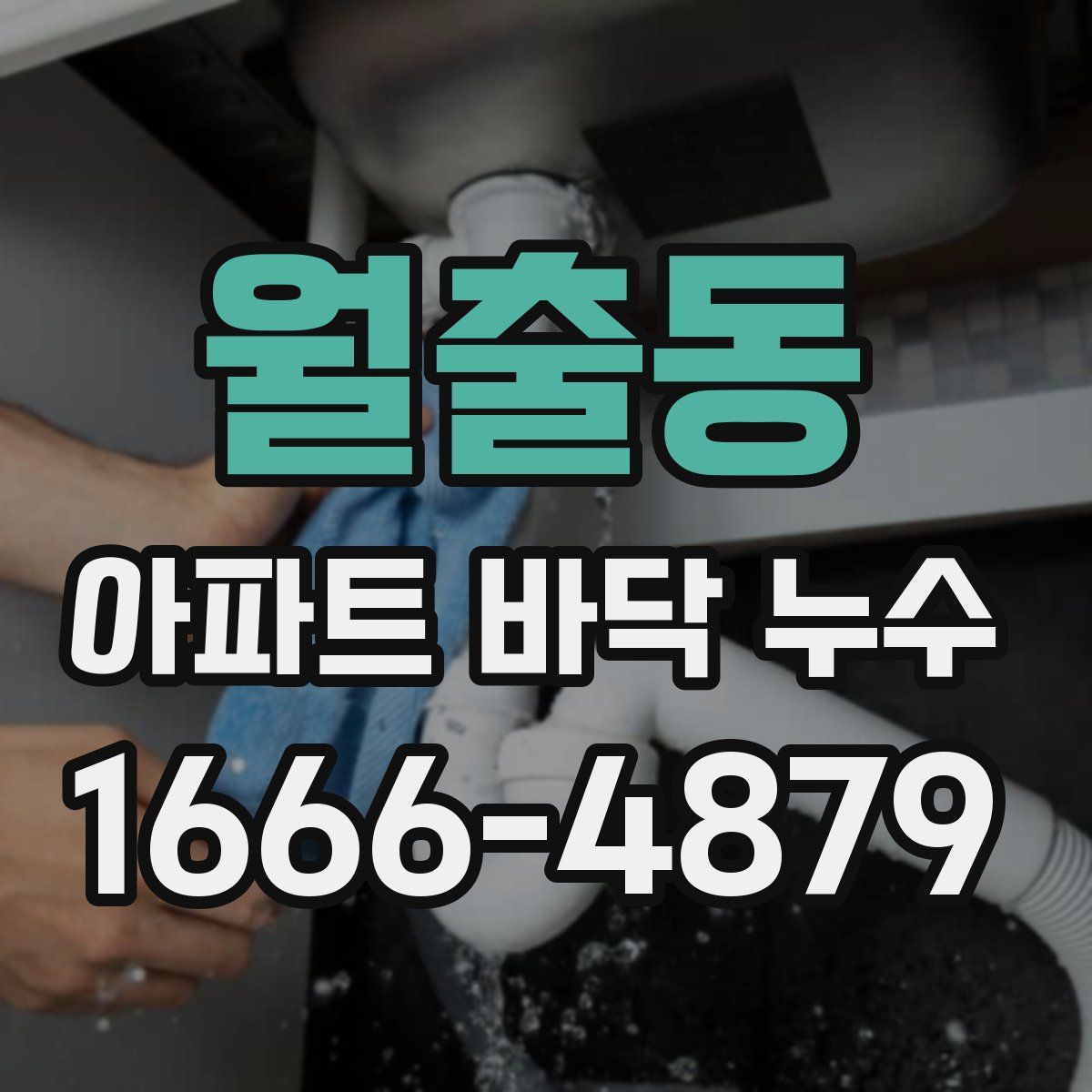 월출동 아파트 바닥 누수