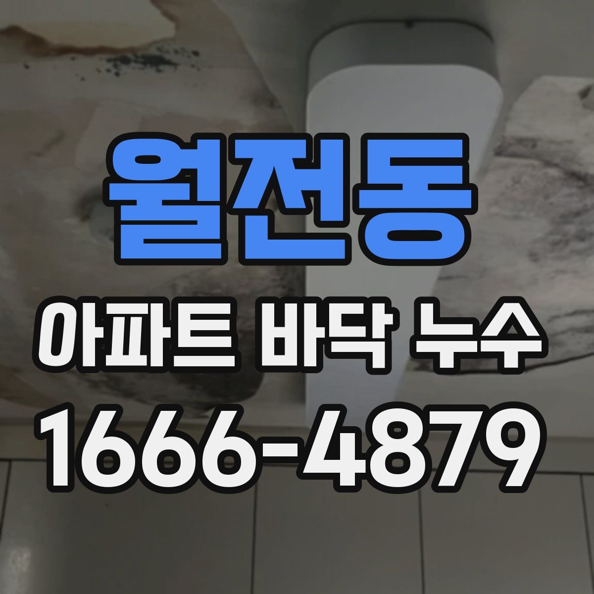 월전동 아파트 바닥 누수