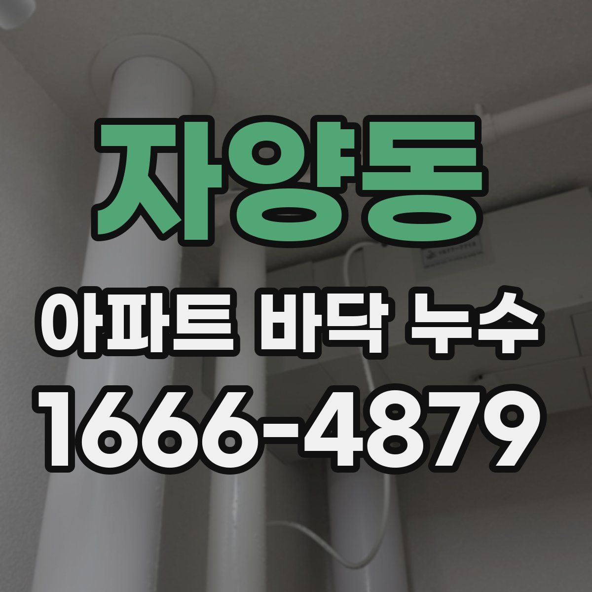 자양동 아파트 바닥 누수