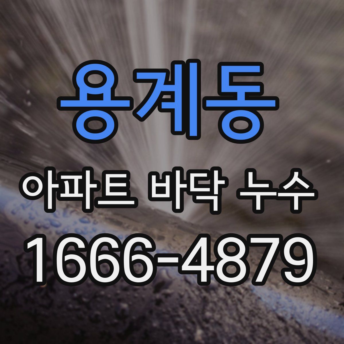 용계동 아파트 바닥 누수