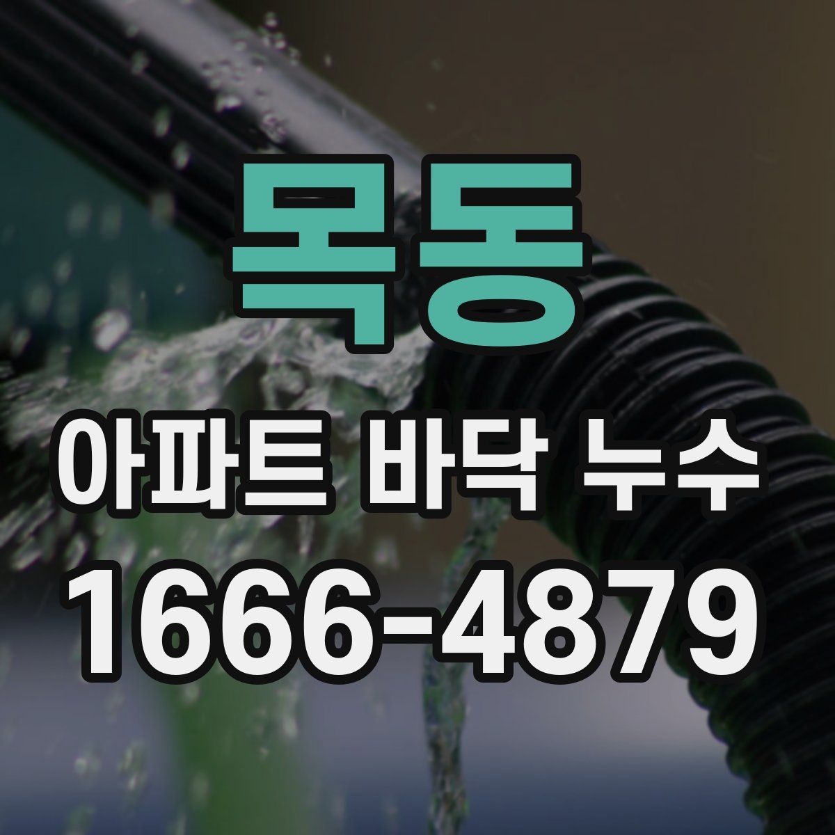 목동 아파트 바닥 누수