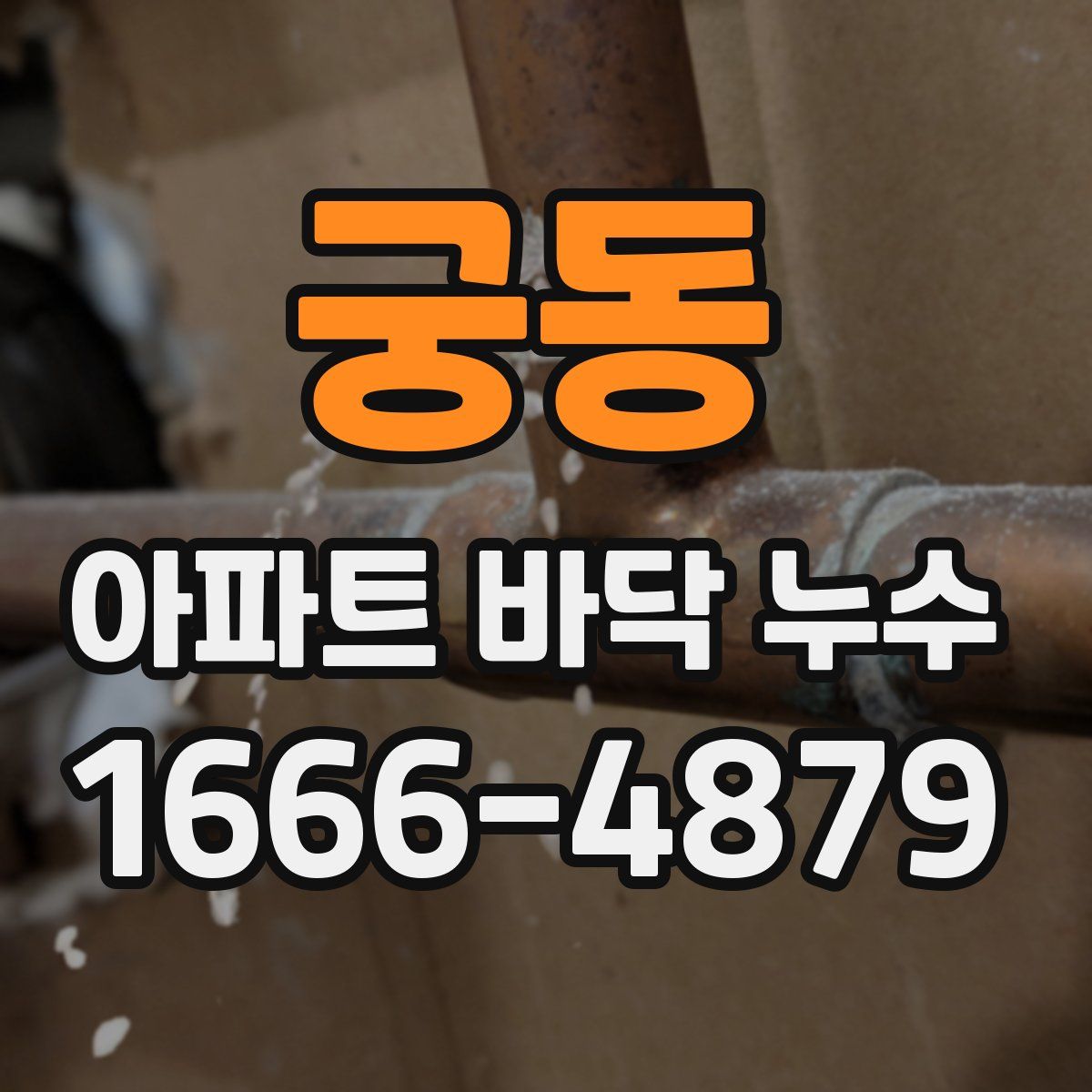 궁동 아파트 바닥 누수