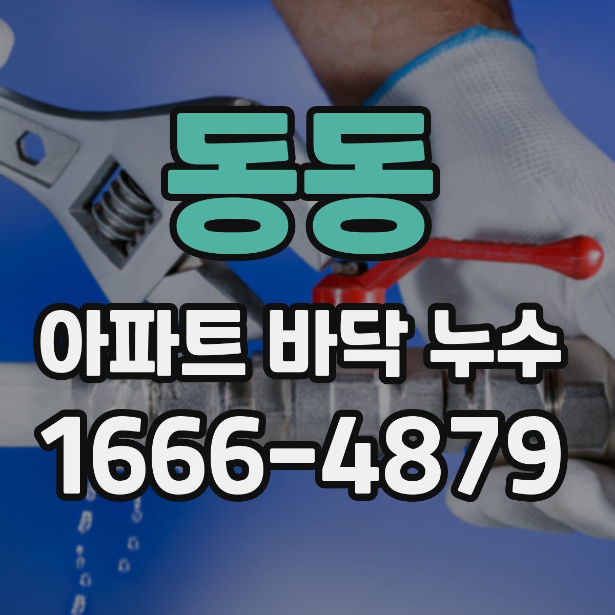 동동 아파트 바닥 누수