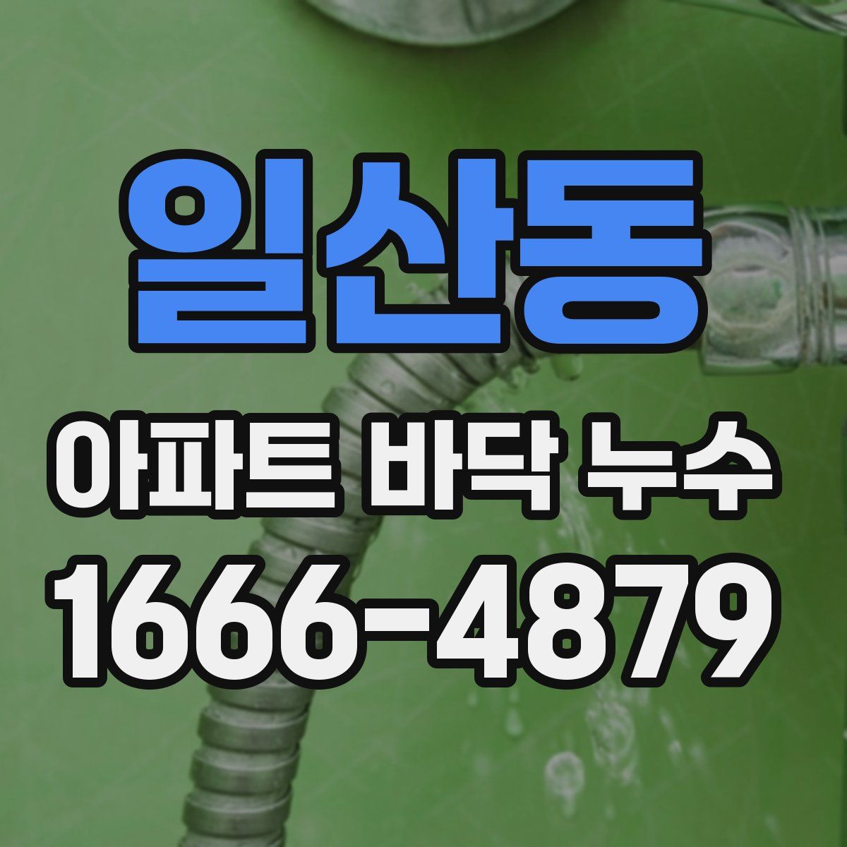 일산동 아파트 바닥 누수