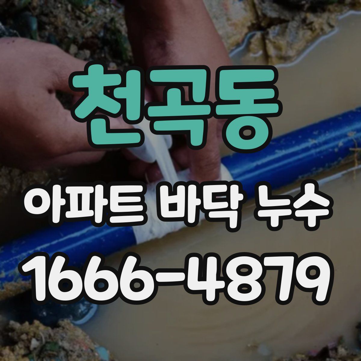 천곡동 아파트 바닥 누수