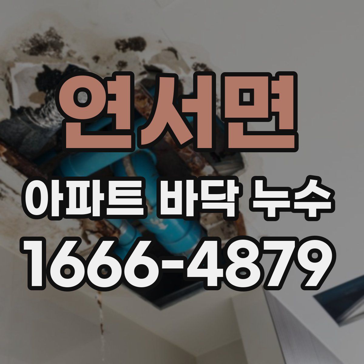 연서면 아파트 바닥 누수